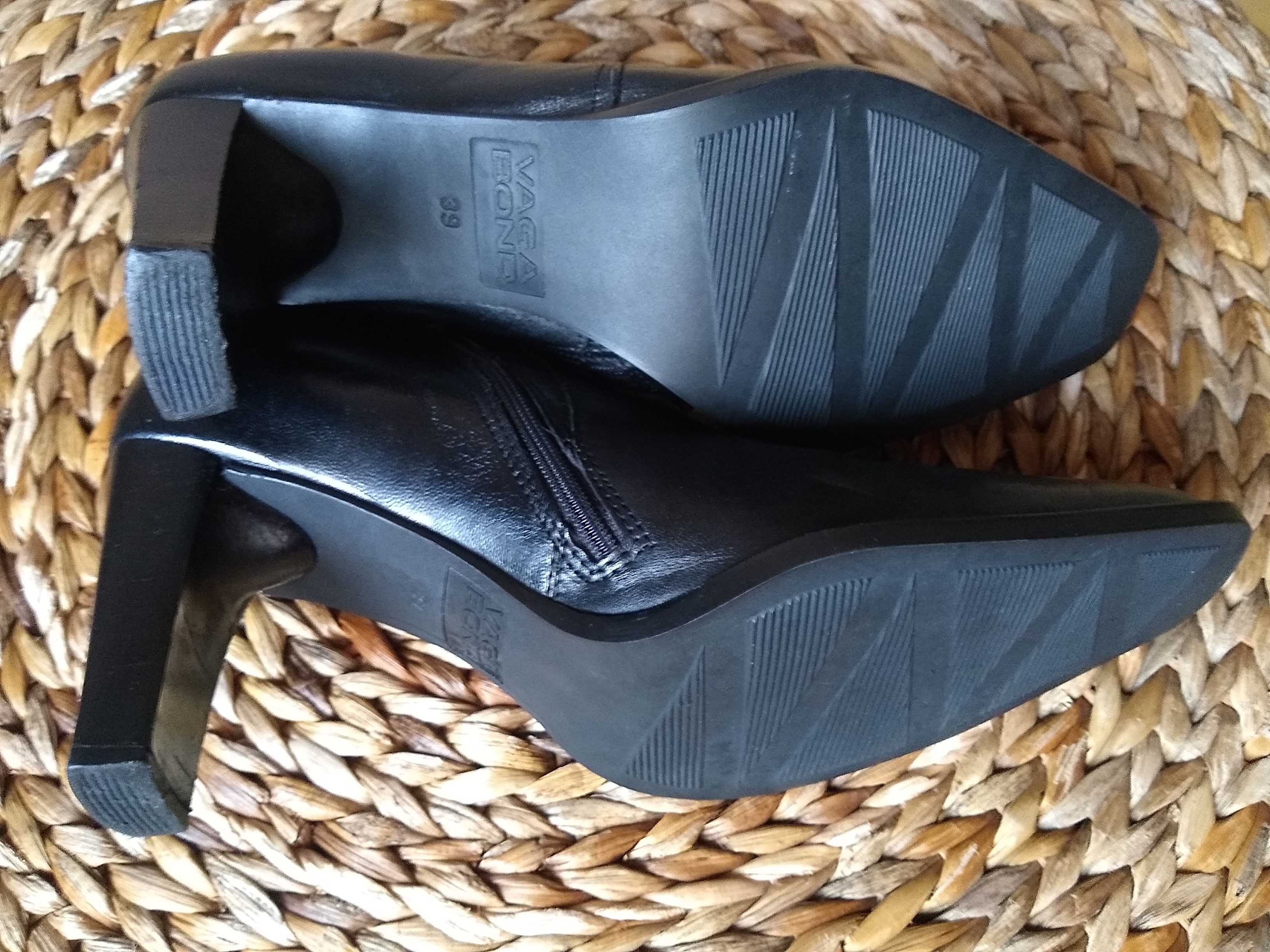 Vagabond  Eleganckie szwedzkie damskie buty, 100% Skóra, Rozmiar 39