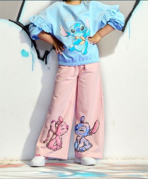 Komplet bluza i spodnie stitch 134-140