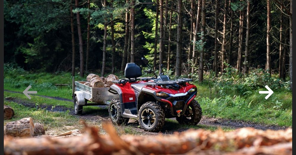 WIELKI Firmowy QUAD HISUN GUARDIAN 550 Homologacja EPS Wyciągarka RATY