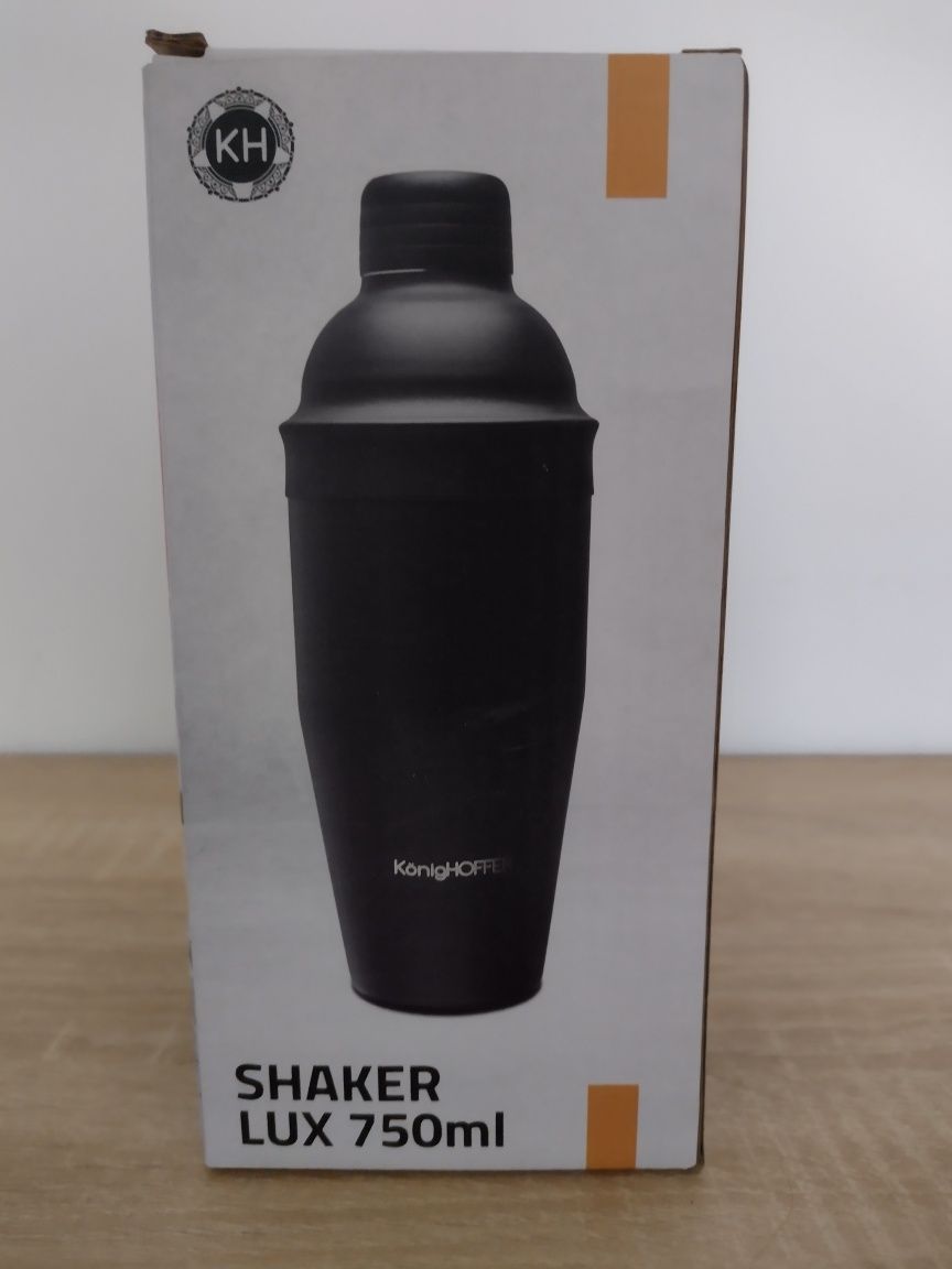 Shaker Lux 750ml czarny