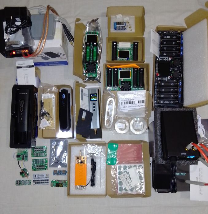 Точечна сварка для 18650 комплект расходников для сварки