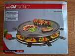 Raclette RG-3517 grill elektryczny do serwowania przekąsek + łopatki.