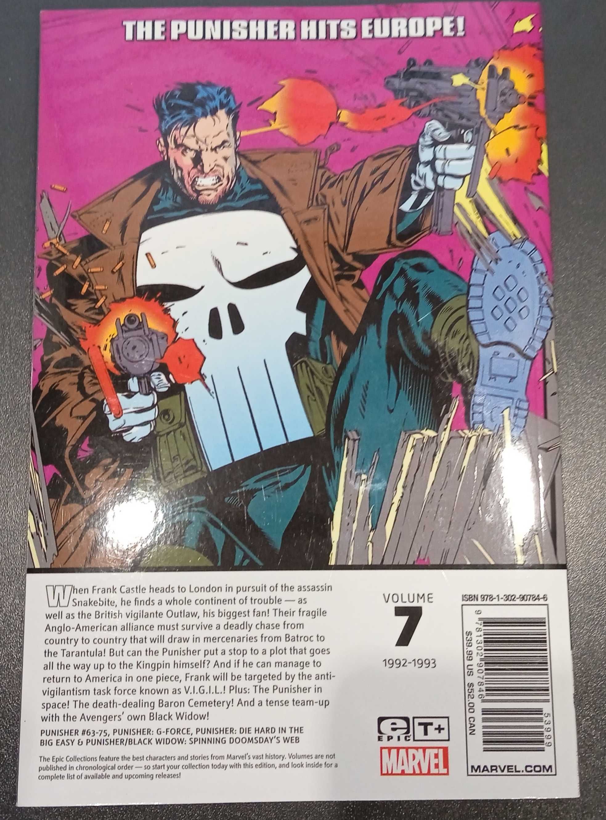 Punisher Epic Collection Vol 7 Capital Punishment USA Po Angielsku