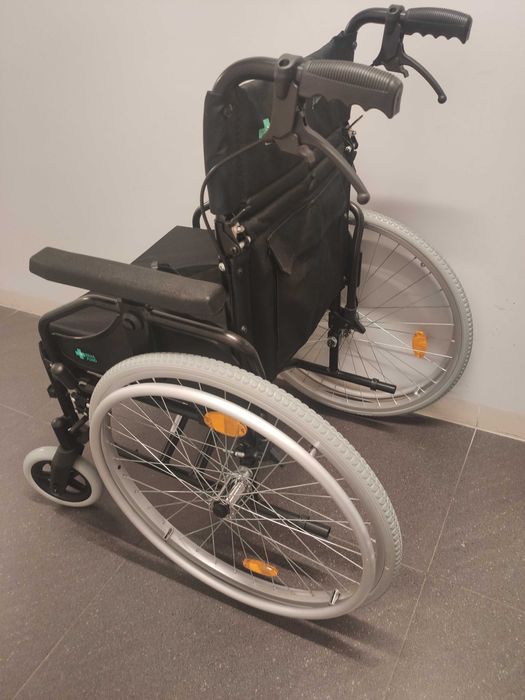NOWY Wózek inwalidzki alumuniowy lekki Reha Fund RF-3
