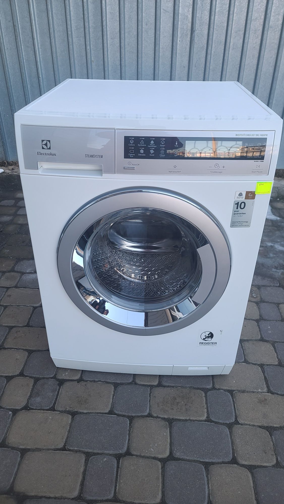 Пральна машина  ELECTROLUX EWF 1408 WDL. 10KG загрузка