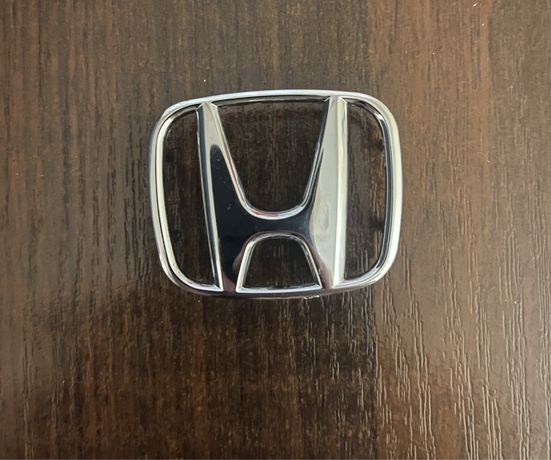 Емблема Хонда Значок Honda на руль хром