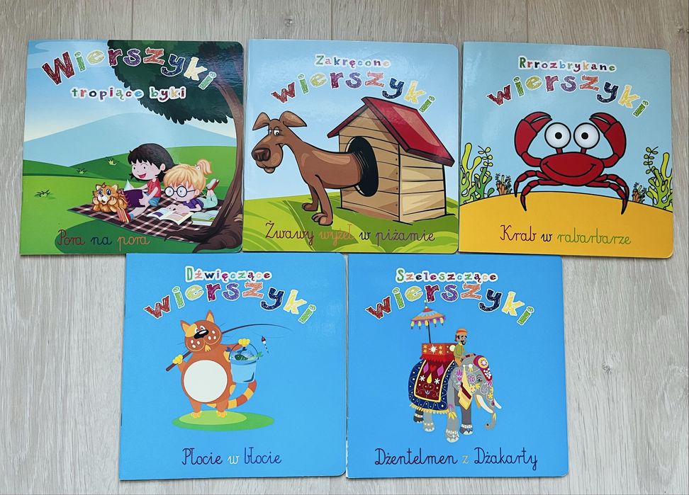 Książeczki eduk do ćwiczenia języka i wymowy „Szeleszczące wierszyki”