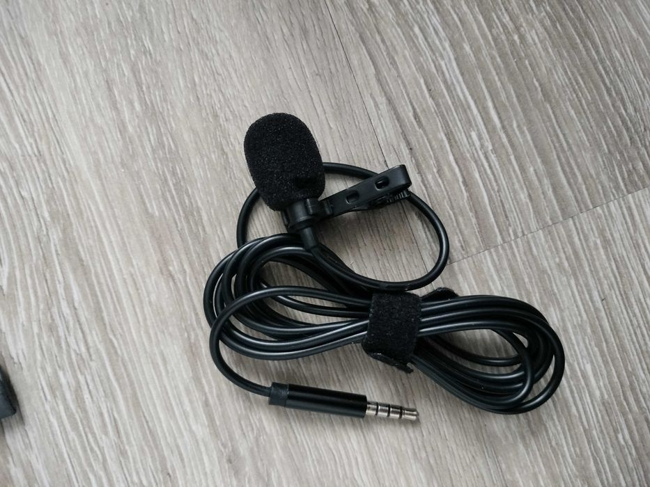 mikofon krawatowy 1m jack