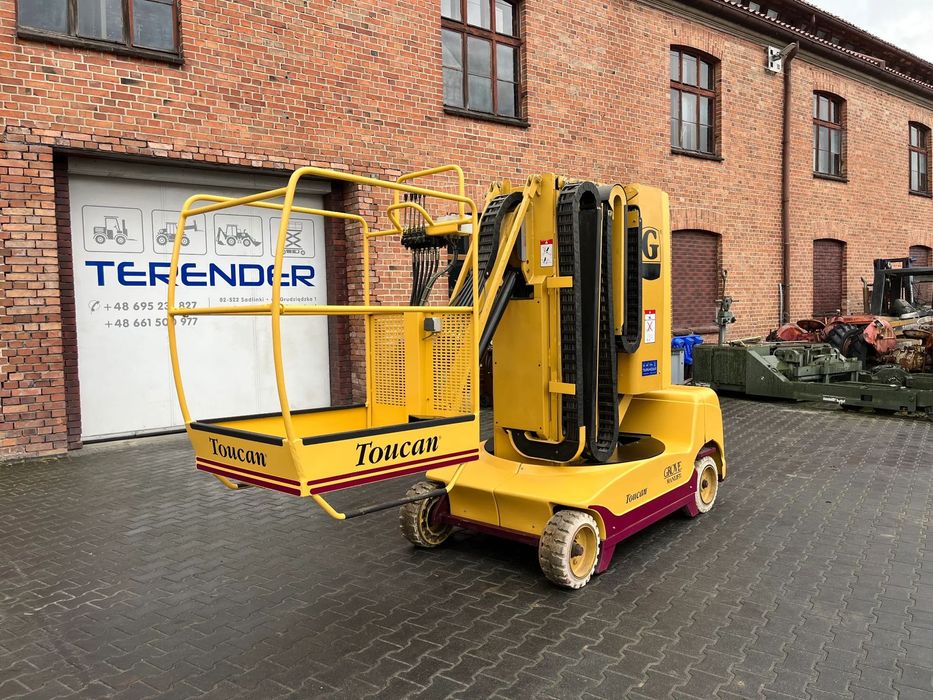 Grove Toucan T1200  FV23% Zwyżka Pionowa Stan Idealny Po Serwsie 12M To Samo Co JLG