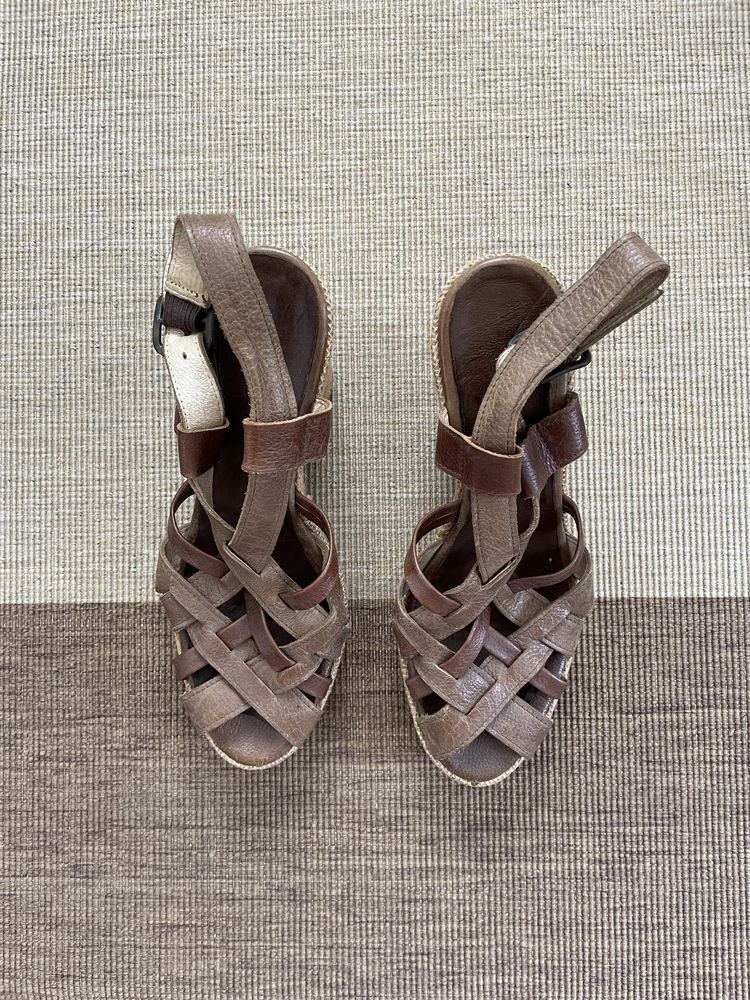 Sandalias Hera - castanho