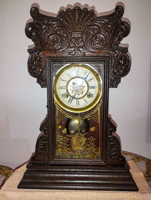 Relógio antigo Waterbury Clock