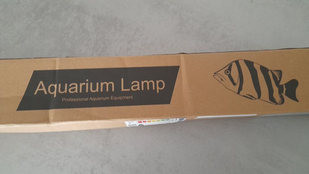 Iluminação led para aquário