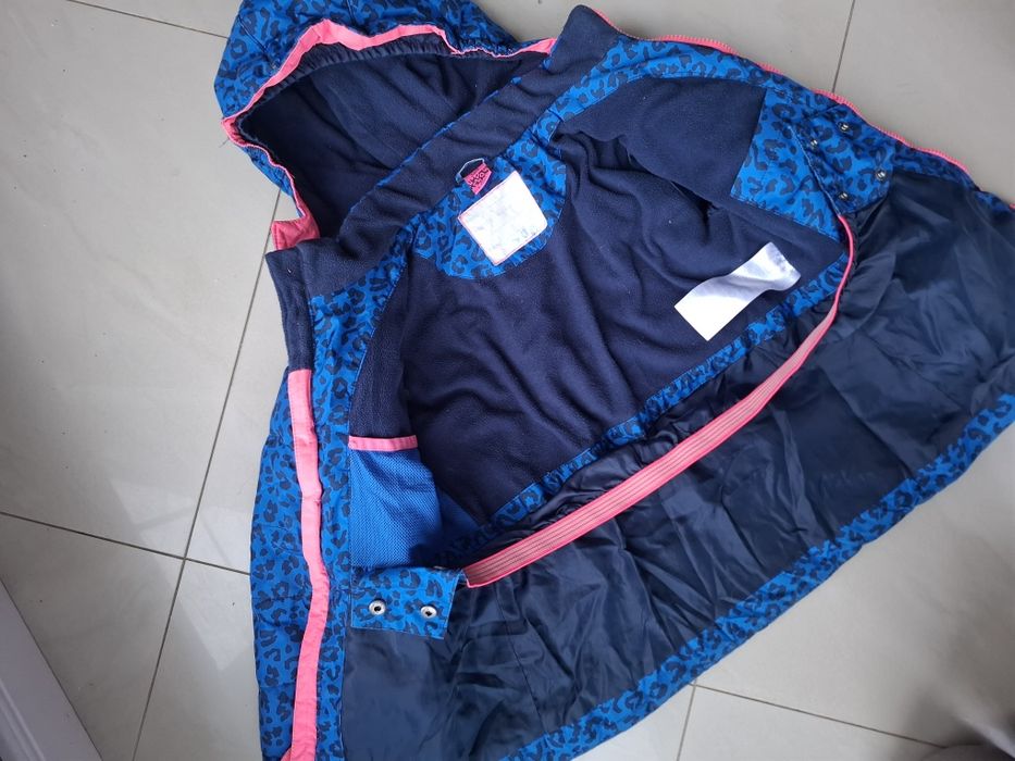 Ciepła kurtka na zime dla dziewczynki  roz.122 Kiki &Koko