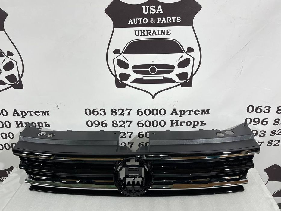 VOLKSWAGEN TIGUAN Решітка радіатору (BLACK) 2018-19