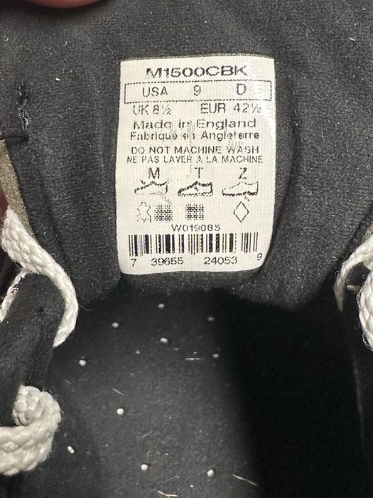 Кросівки чоловічі New Balance M1500CBK Оригінал 42 ½