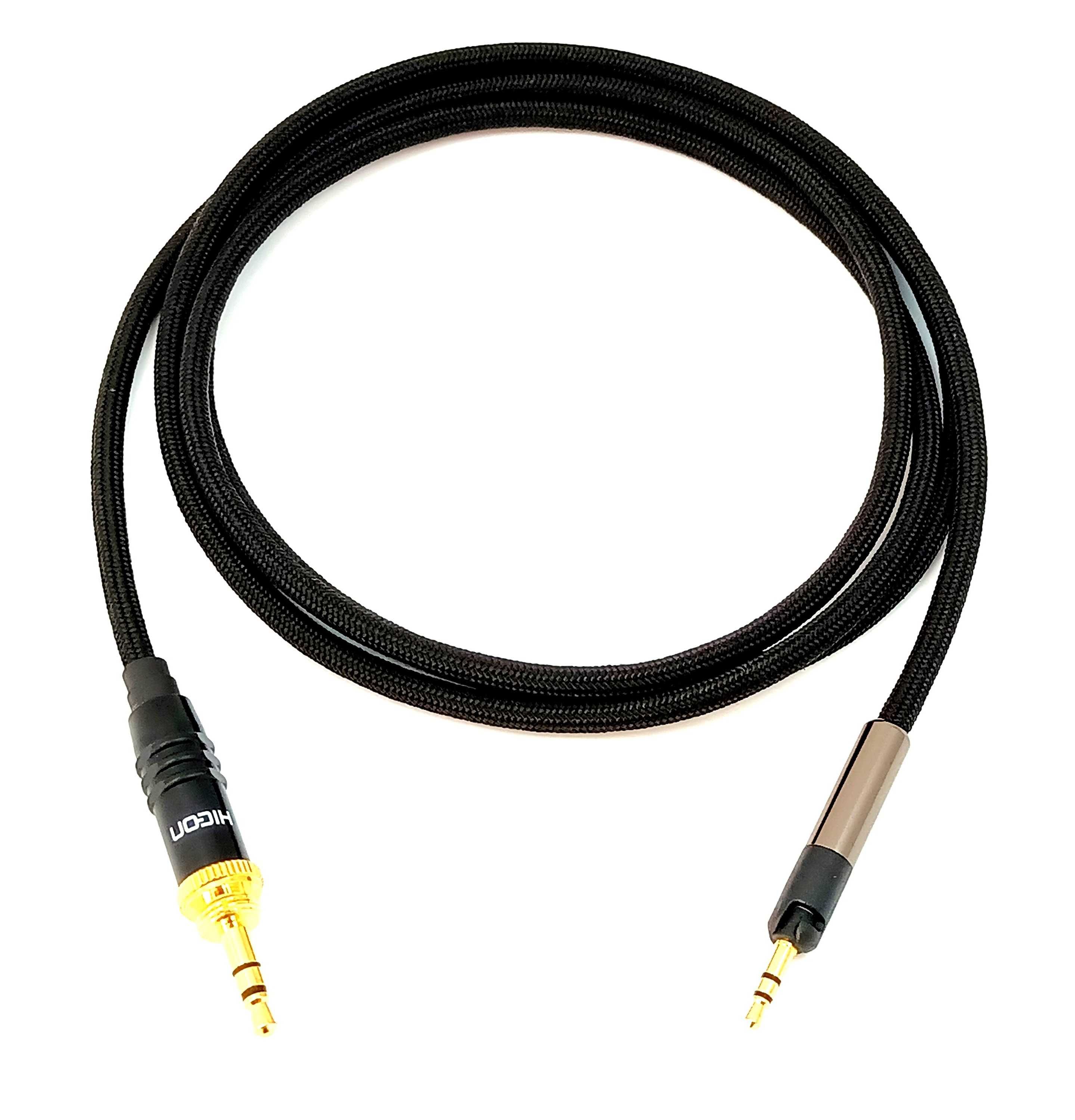 Sennheiser ręcznie wykonany kabel HD518 HD558 HD559 HD569 6,3mm oplot
