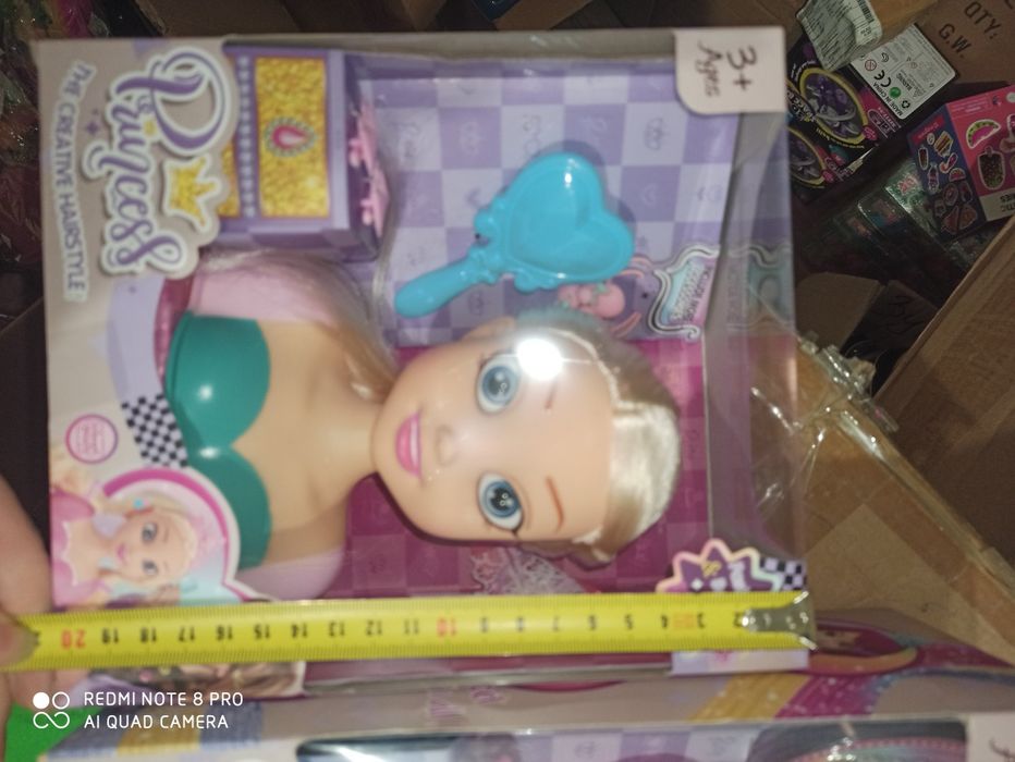 Набір перукаря Лялька кукла манекен для зачіски макіяжу голова