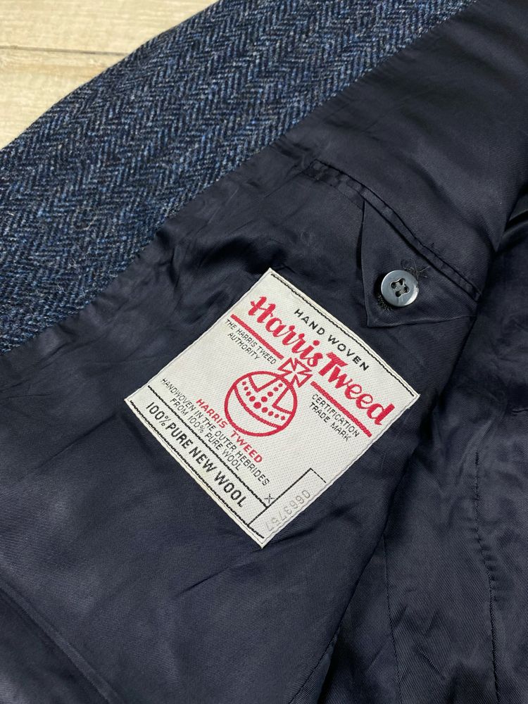 Harris tweed x carl gross піджак жакет блейзер твід