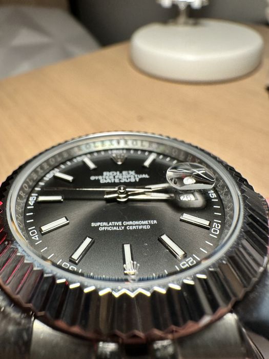 Rolex Datejust 41mm czarna tarcza jubilee PIĘKNY!