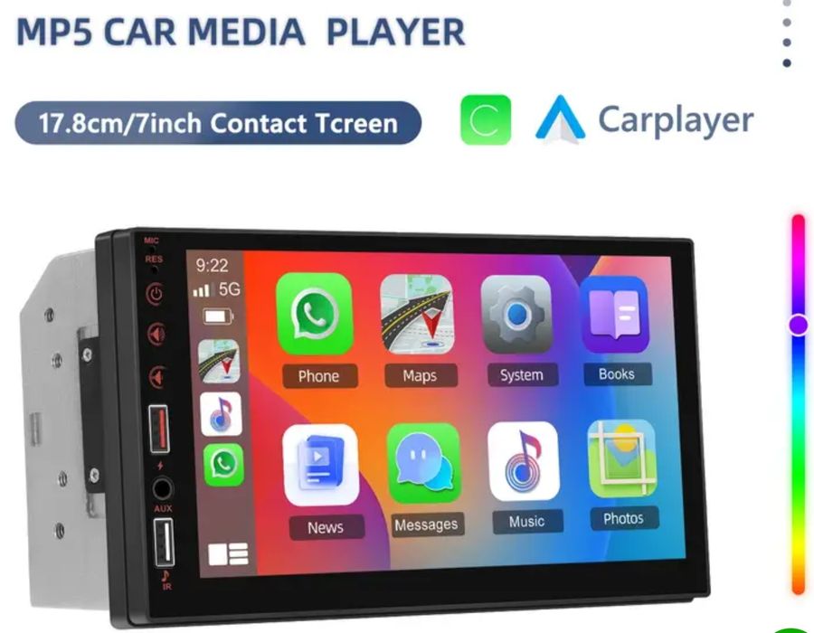 Rádio  2din touch de carro
