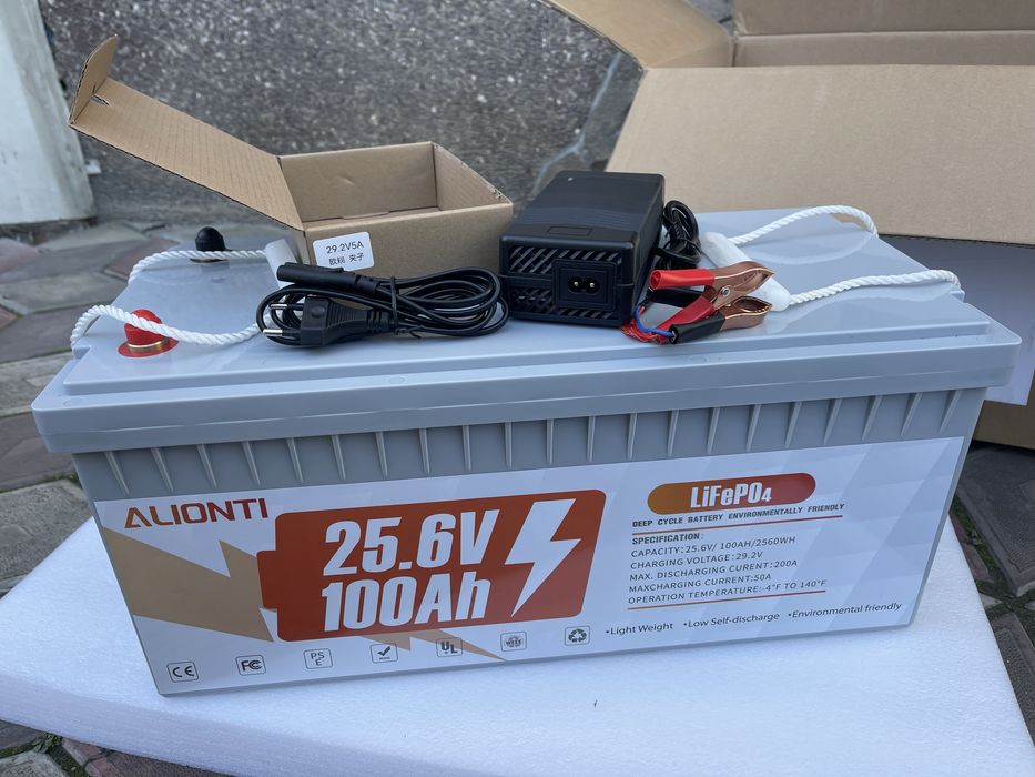 24v 100ah Lifpo4 залізо-фосфатний акумулятор