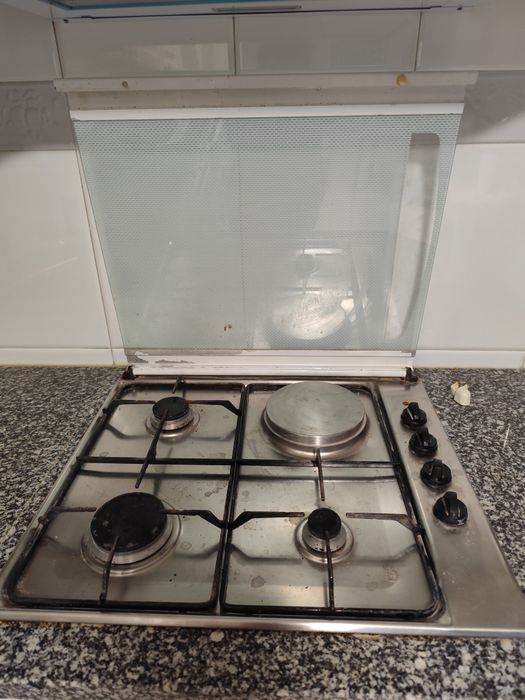 Conjunto Placa forno gás /eléctrico + forno elétrico