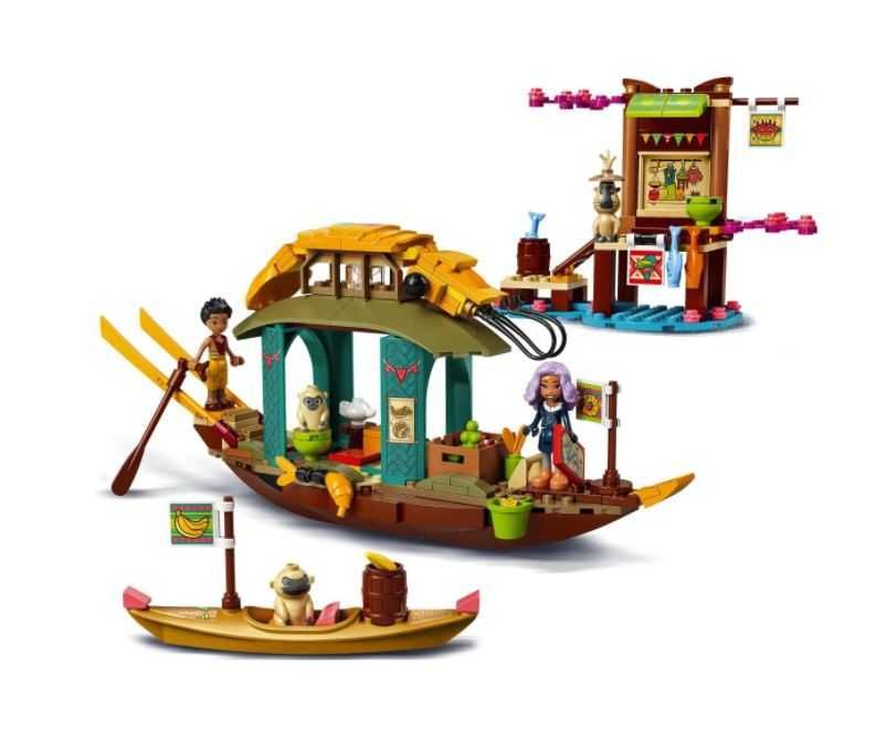 LEGO Disney: Raya - O Barco de Boun  NOVO