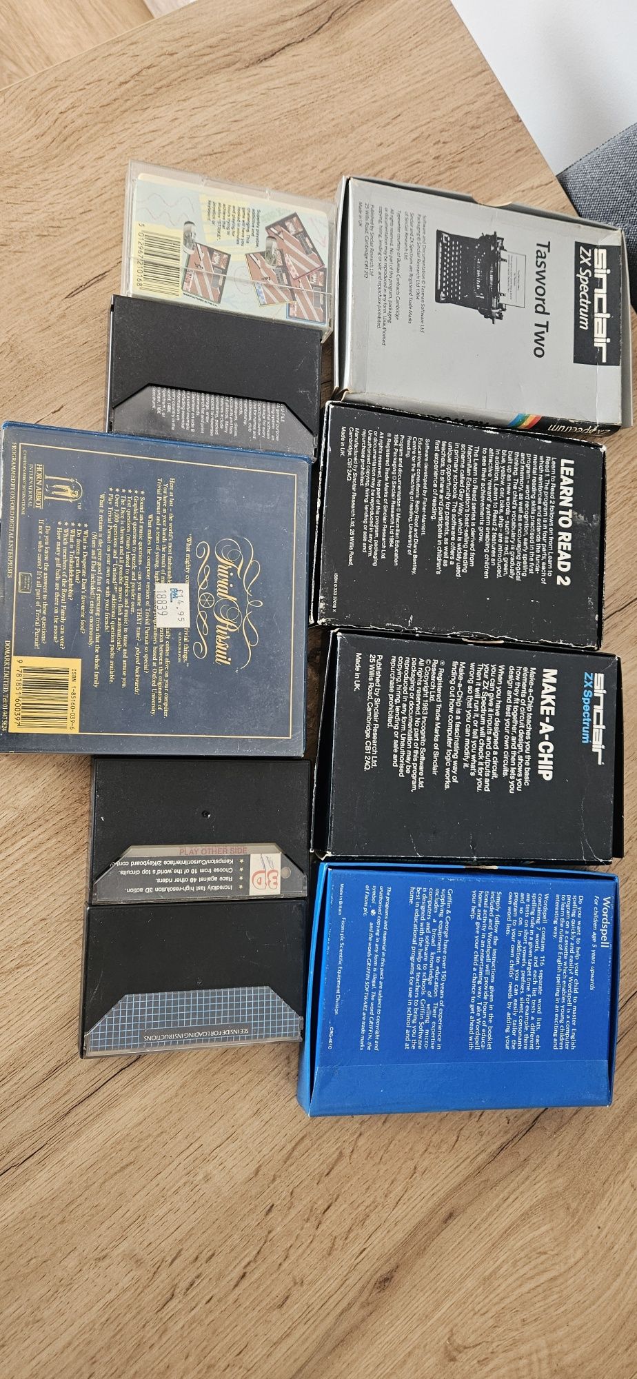 Zestaw gier na zx spectrum kasety pakiet