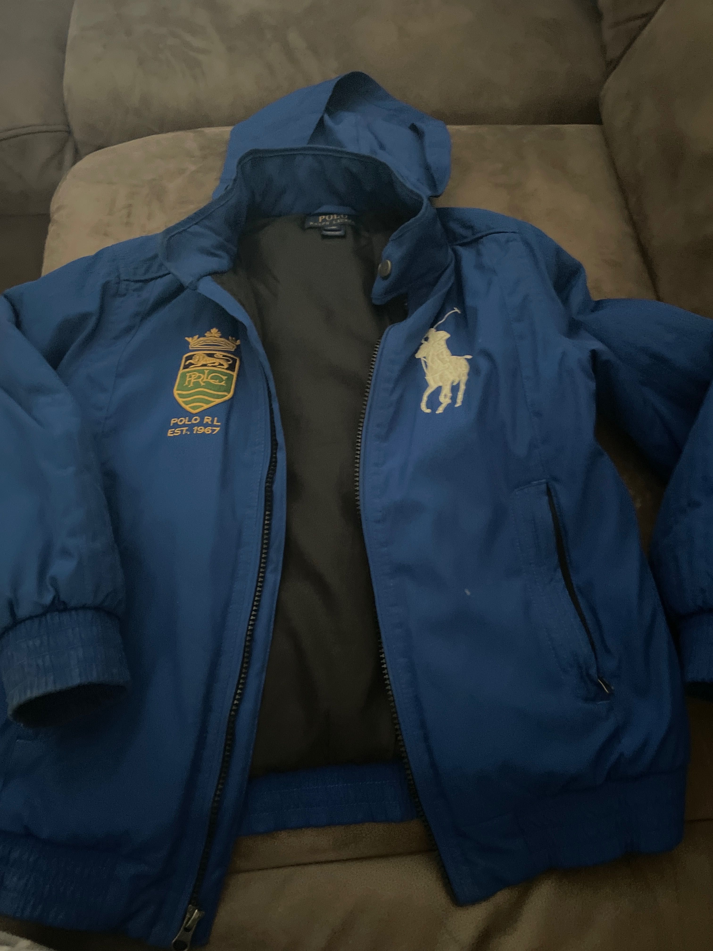 Blusão Azul Ralph Lauren