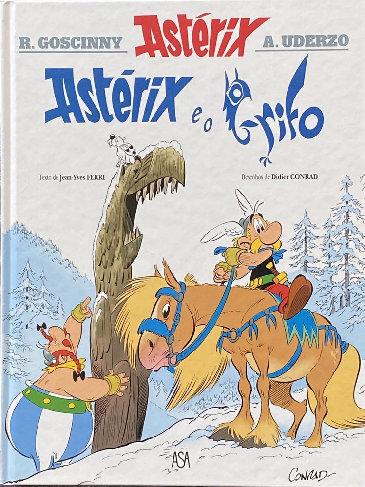 Livros Astérix-31,36,39