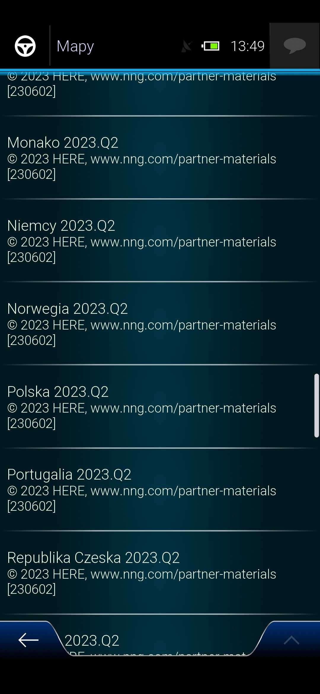 IGO primo truck nextgen Android 2024 karta pamięci 16 GB