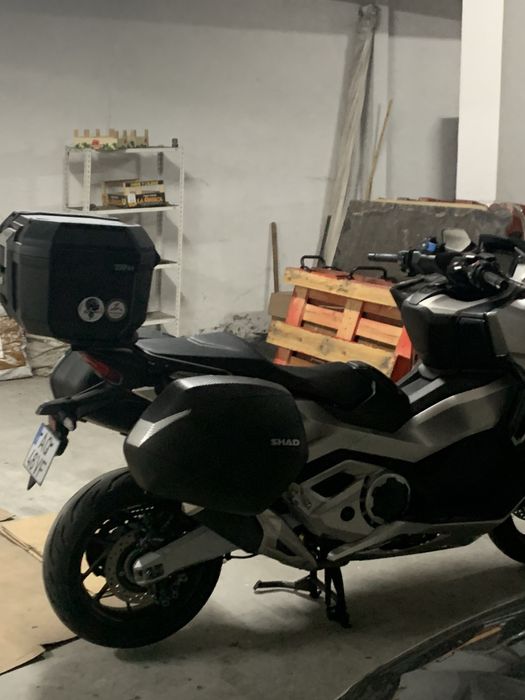 Suporte malas laterais Shad e suporte de top case para forza 750 e xad