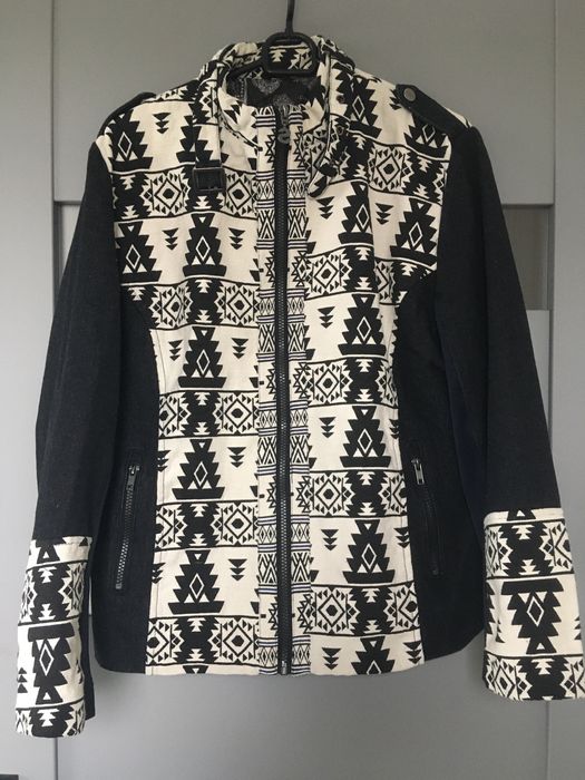 Kurtka Desigual XL ramoneska aztec boho