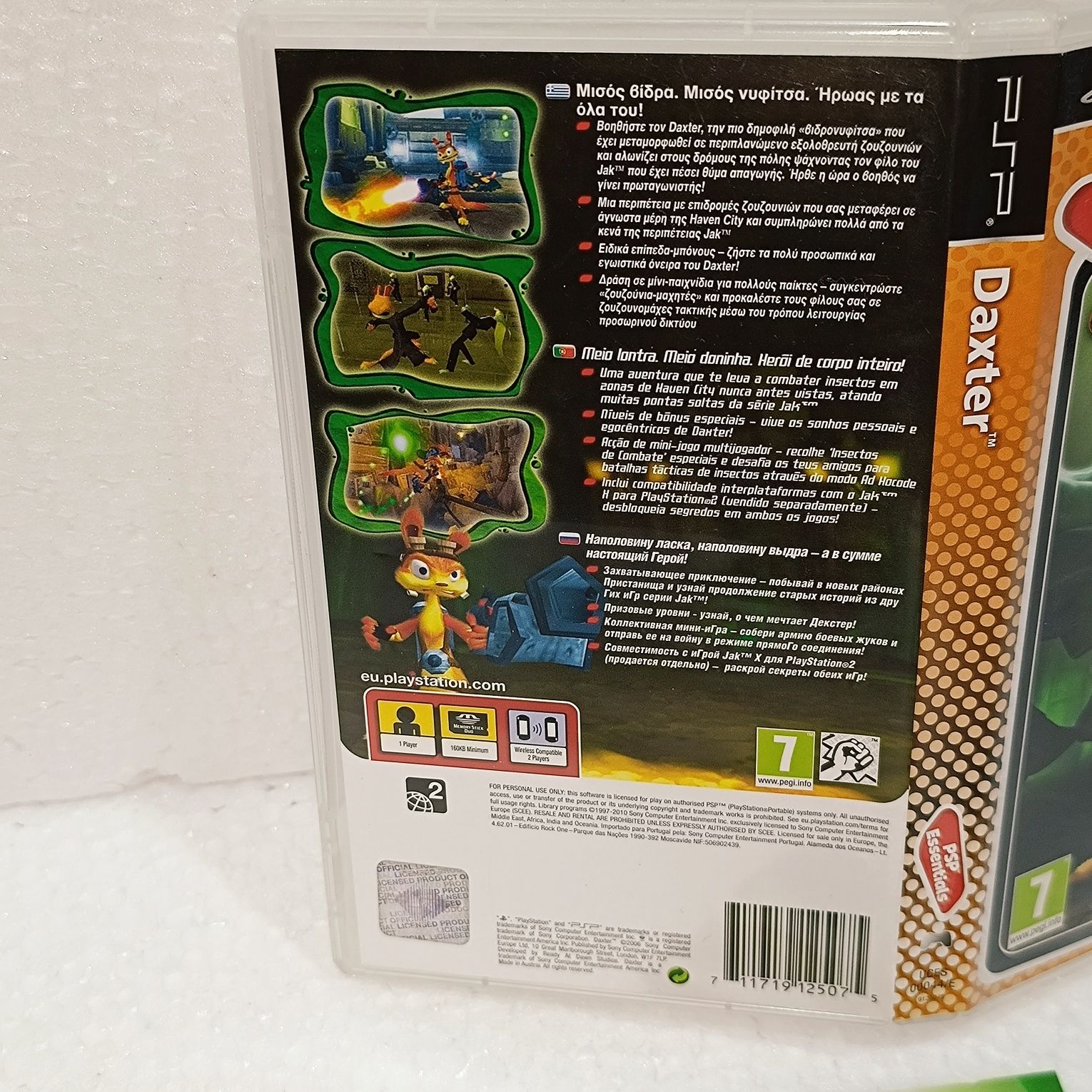 Daxter Sony PlayStation Portable PSP CIB Estado Razoável