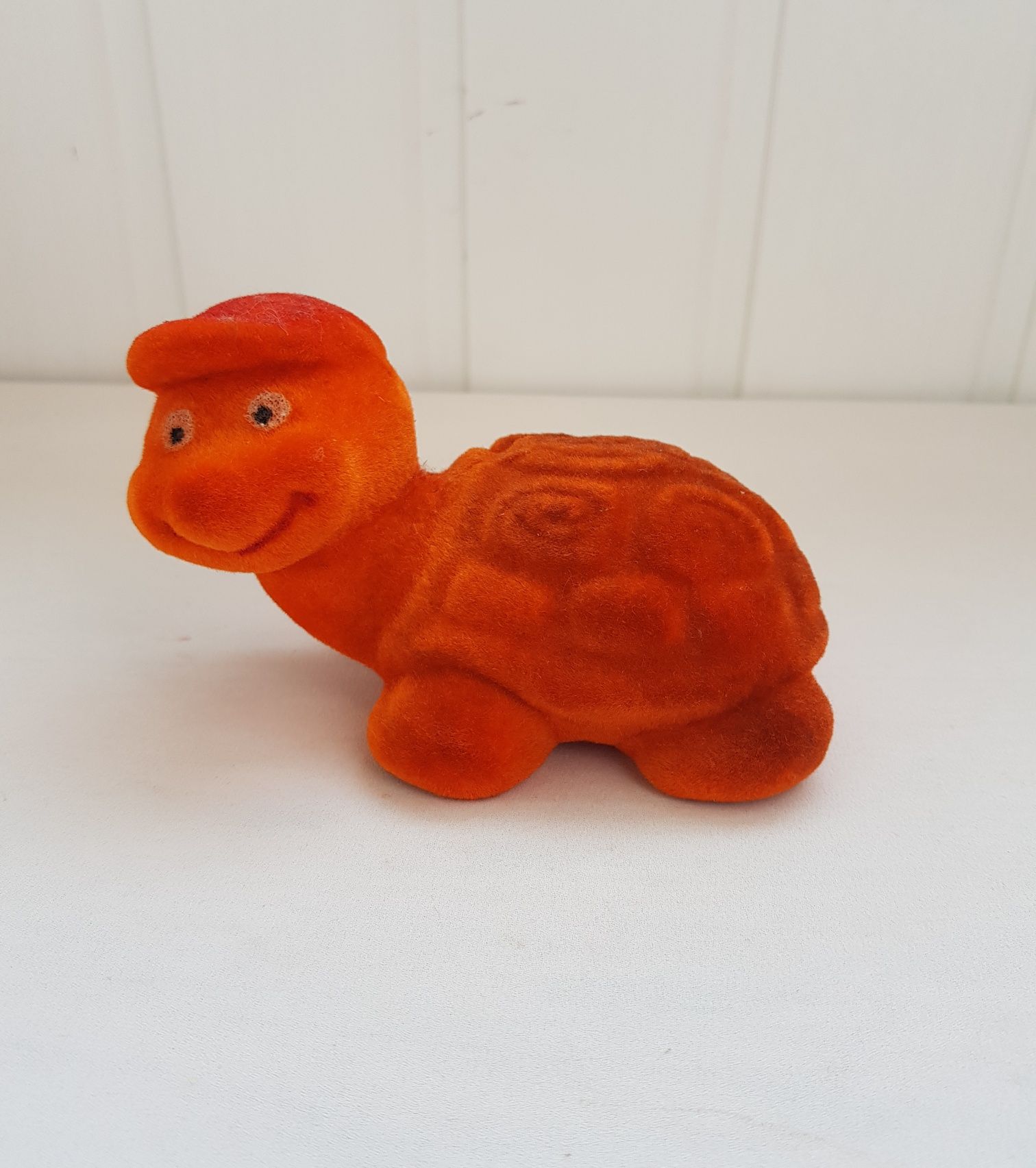 Мягкая игрушка оранжевая черепаха ссср