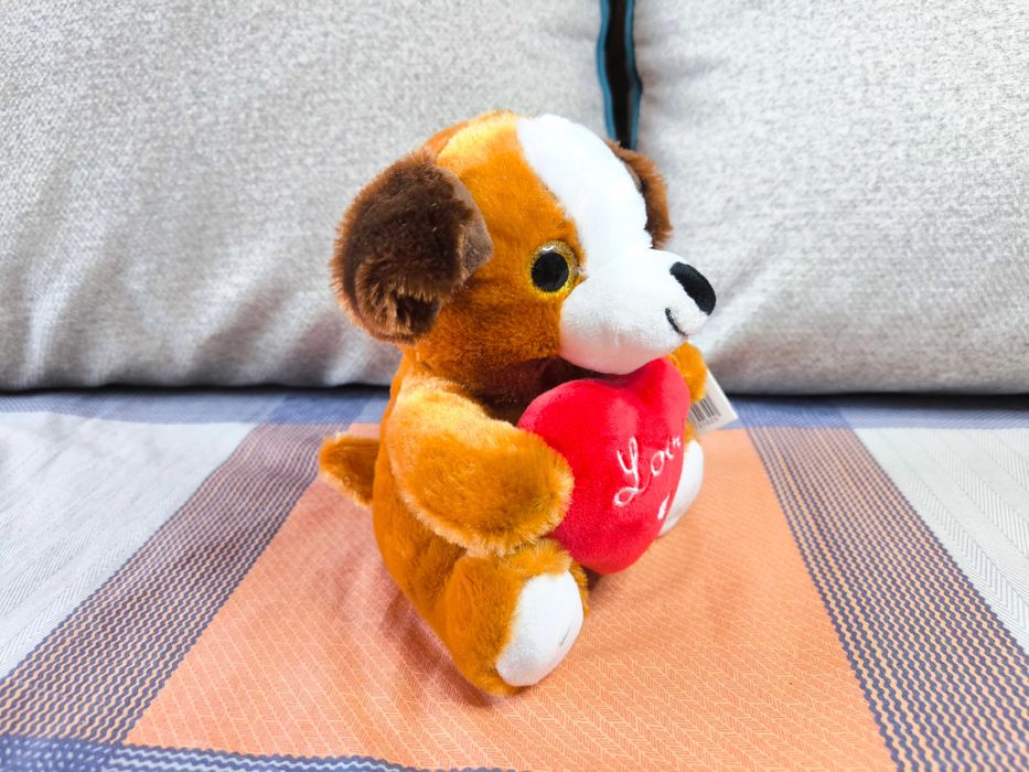 Дитяча м'яка іграшка Собачка коричневий Melinera, Нова