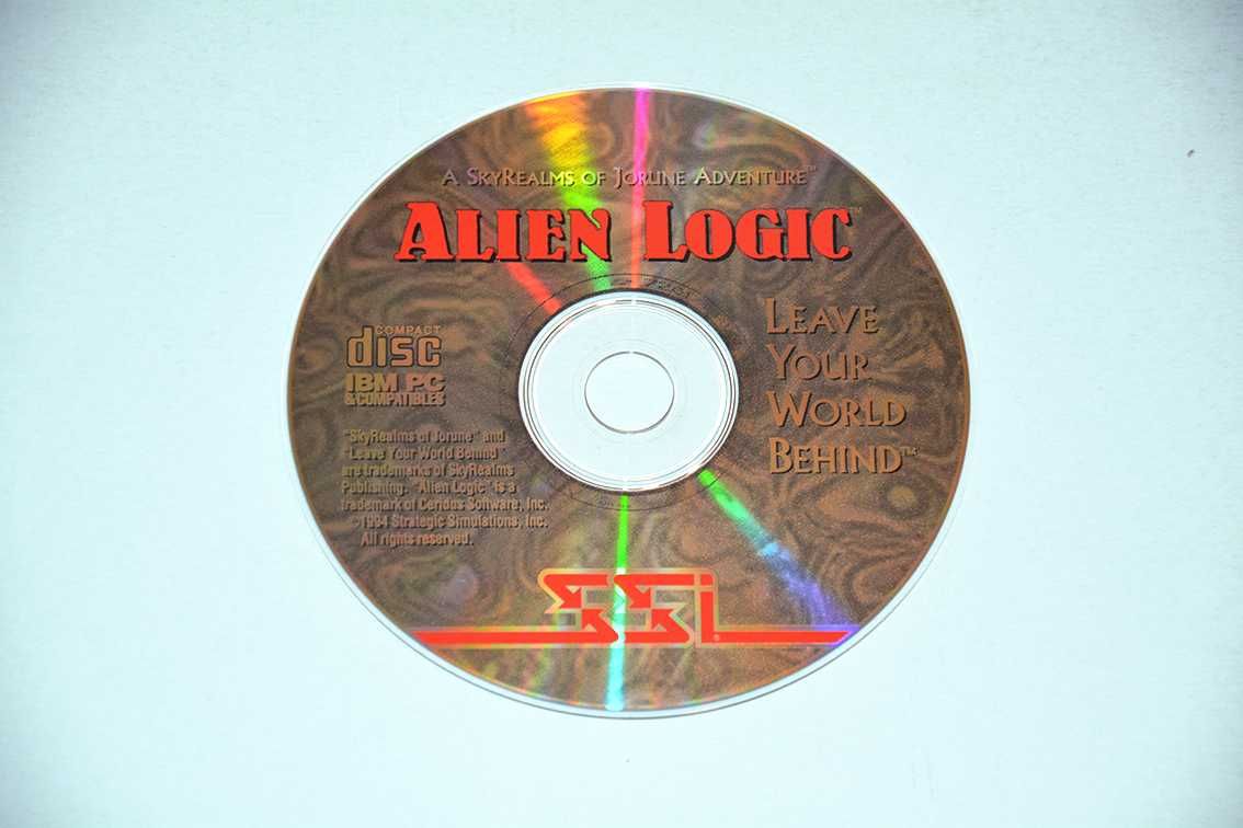 ALIEN LOGIC - big box, 1-wydanie USA, SSi 1994, dos windows 95