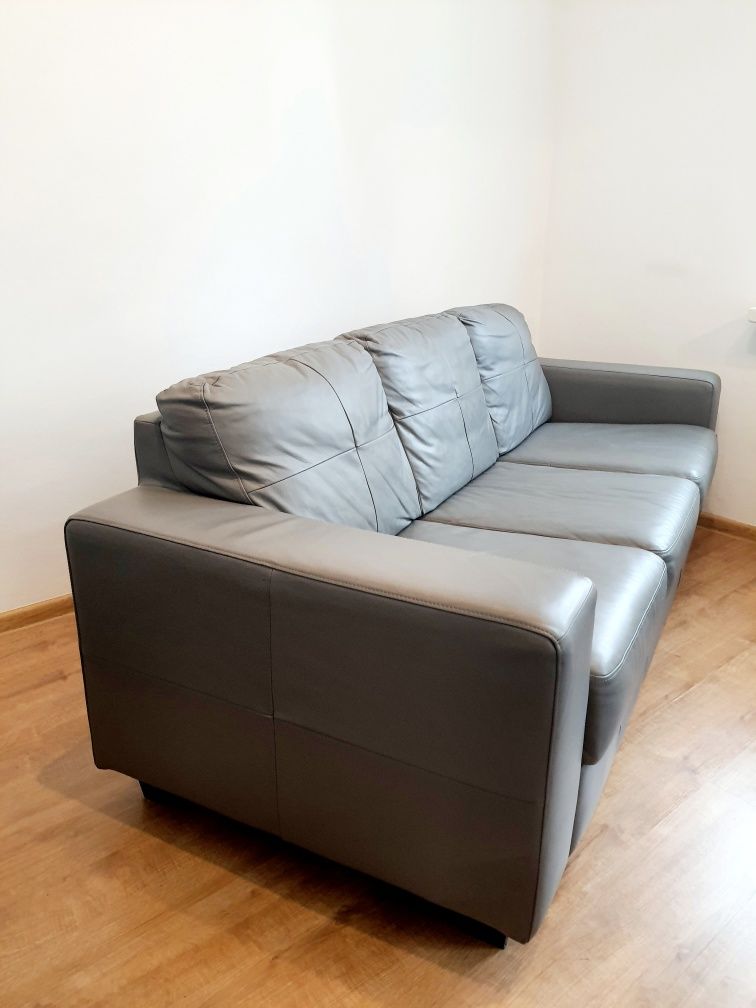 Sofa Kanapa skórzana 3 osobowa IKEA