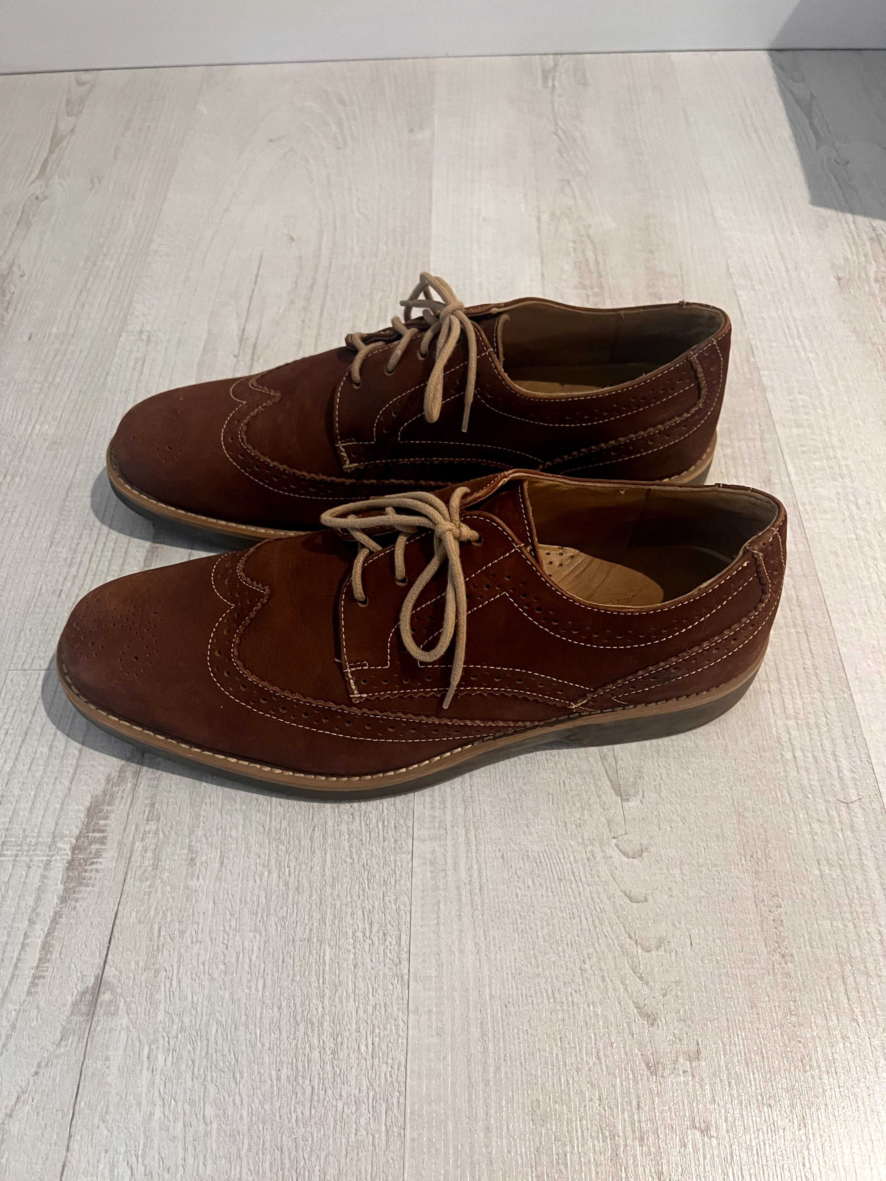 Buty brązowe oxfordy - Tucano Mens Brogue Shoes