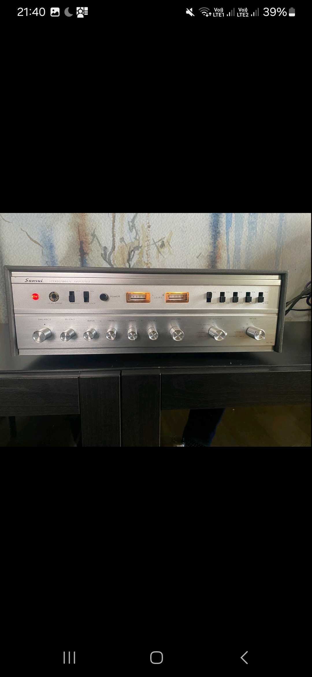 Sansui AU70 wzmacniacz lampowy