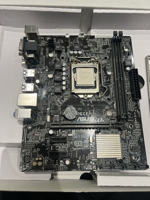 Plyta glowna ASUS H110-K plus karta graficzna GTX 1050 2GB