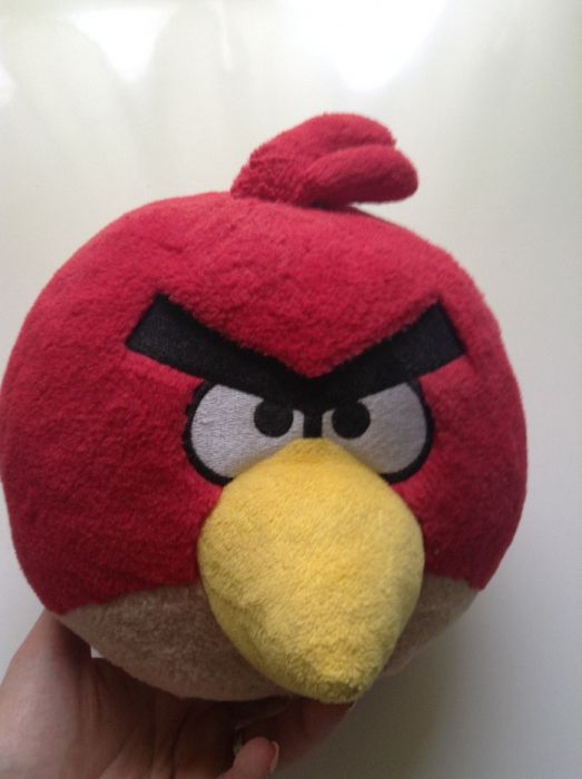 ANGRY BIRDS maskotka CZERWONY ptak czerwony bomba Stella