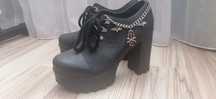 Buty botki rockowe gotyckie gotyk r.39