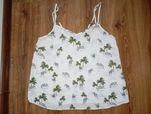 Bluzka top letni damski roz.M/L