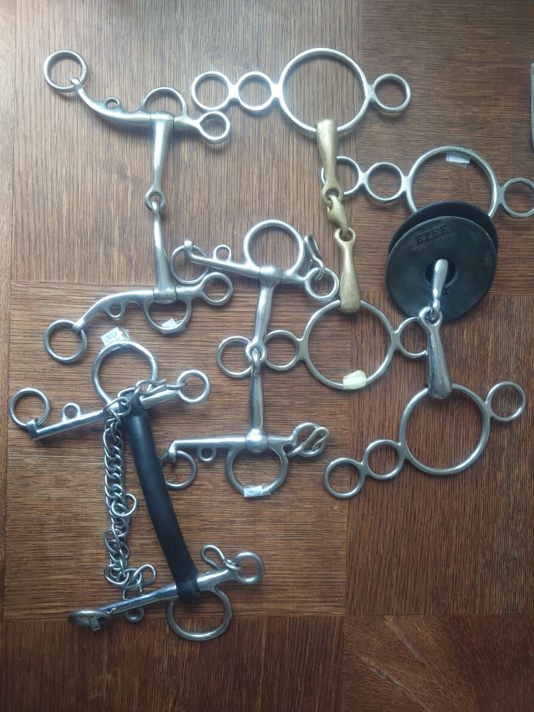 Wielokrążek podwójnie łamany/zwykły/ pelham/ pelham gumowy 12,5-14cm