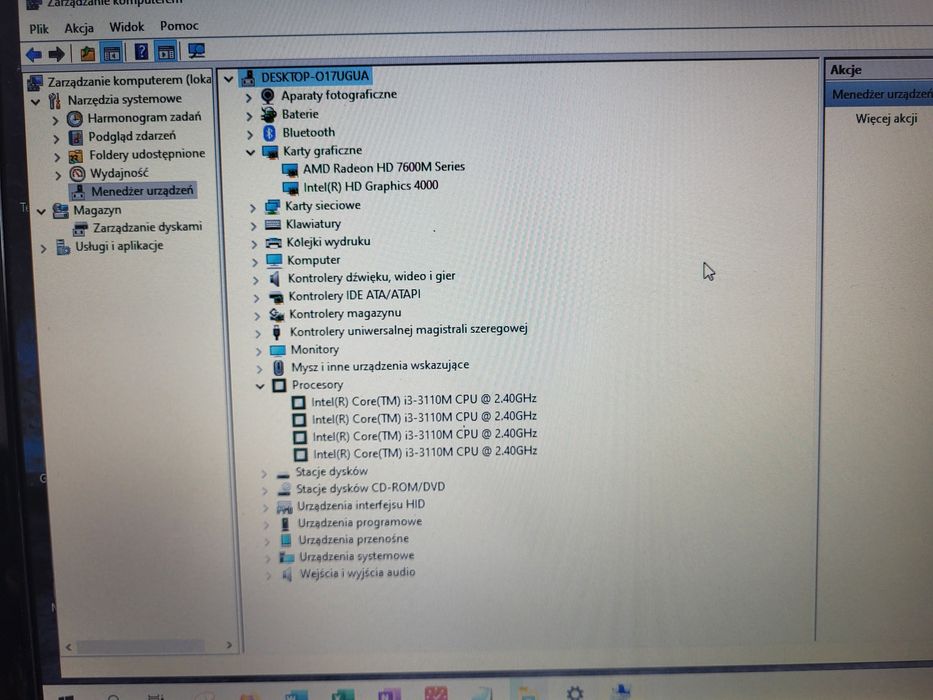 Laptop Samsung NP350E5C 15,6 cala Windows 10 z kartą graficzną w