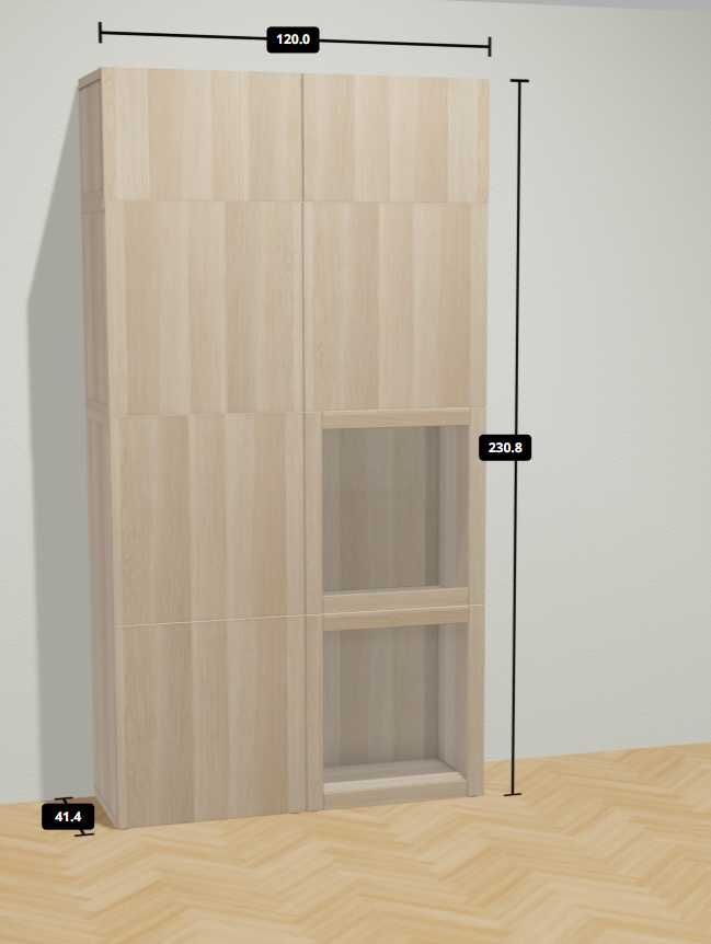 Regał IKEA Besta w całości lub na części.