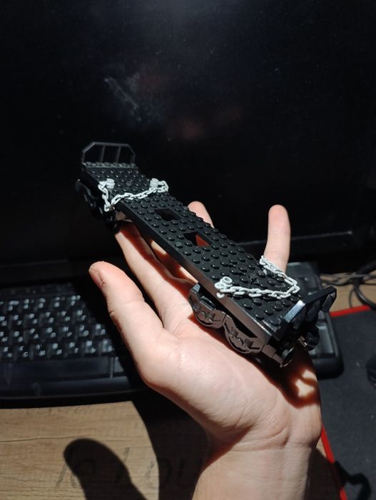 Вагон платформа для поезда лего