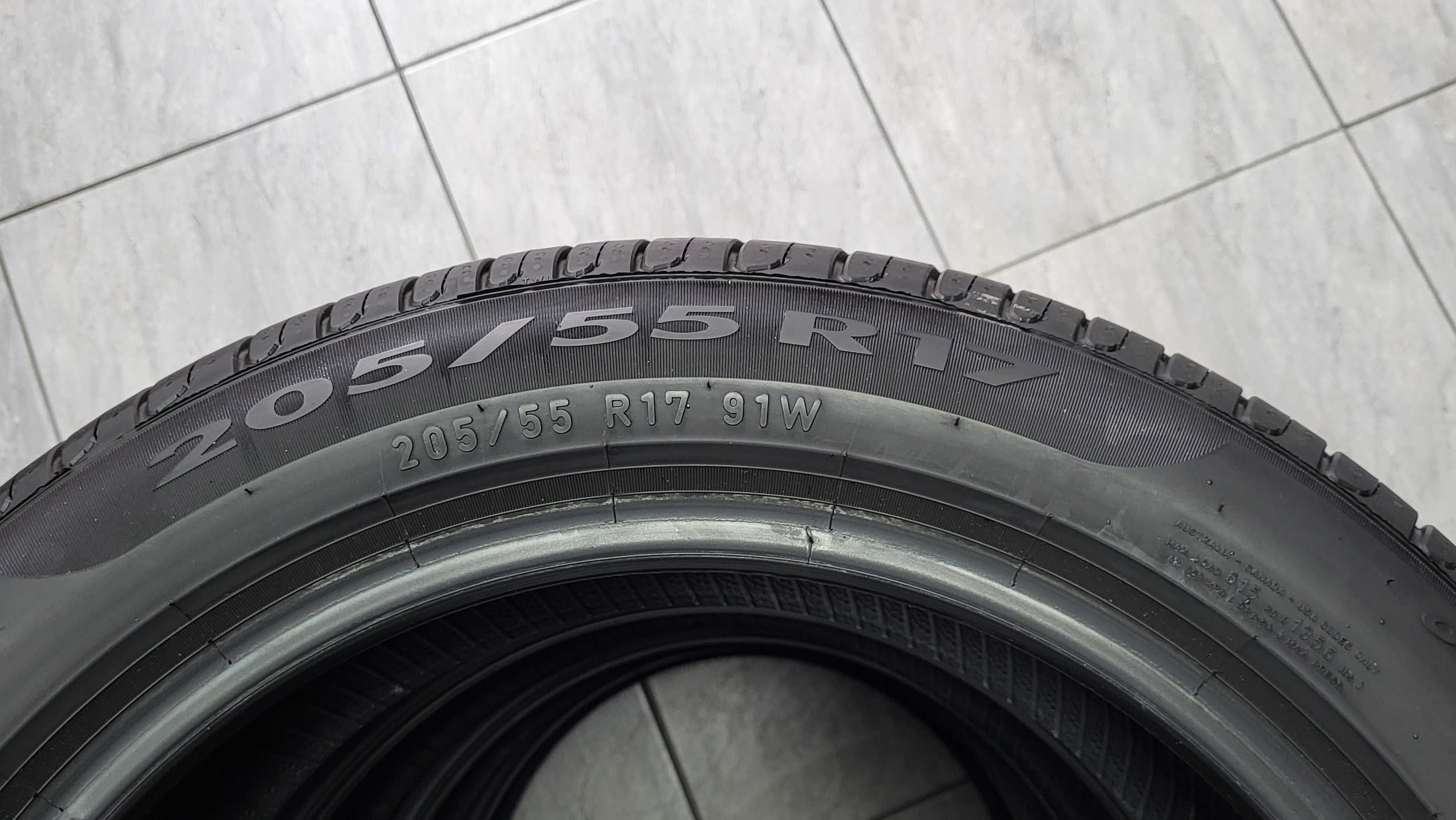 2 szt.  205/55R17 91W  Pirelli  Cinturato P7 (P7C1) FR MO DEMO
