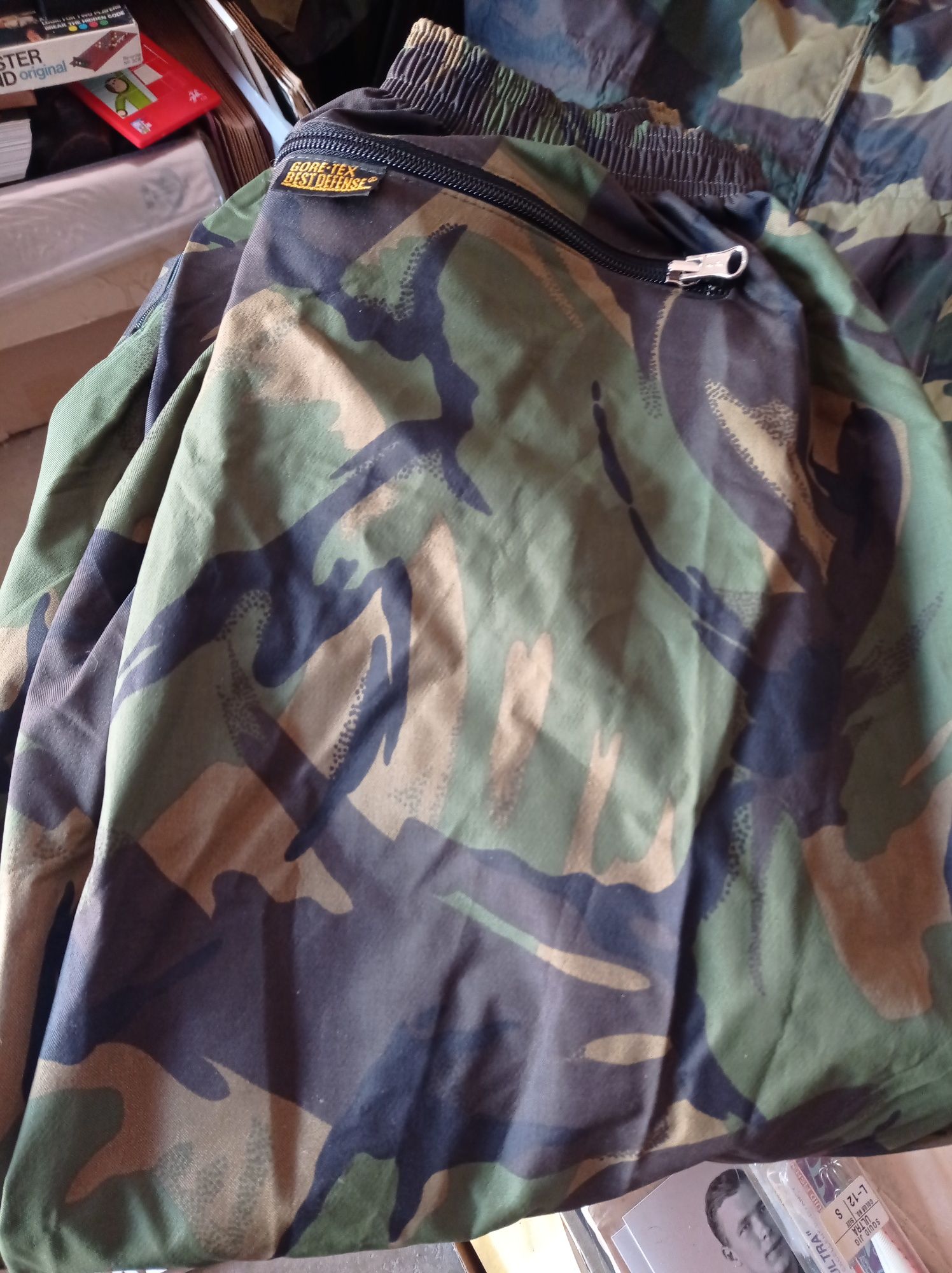 Saco calça da ONU camuflado